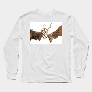 Elk Fight Long Sleeve T-Shirt